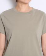 【ラストワン！】シルキー天竺　半袖Tシャツ