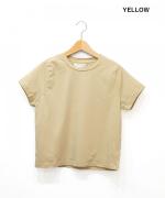 【ラストワン！】シルキー天竺　半袖Tシャツ