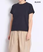 【ラストワン！】シルキー天竺　半袖Tシャツ