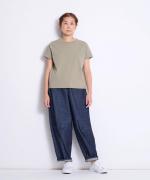 【ラストワン！】シルキー天竺　半袖Tシャツ