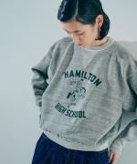 吊り裏毛　クルーネックプルオーバー（HAMILTON)