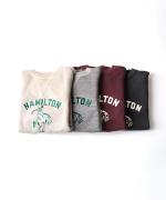 吊り裏毛　クルーネックプルオーバー（HAMILTON)