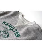 吊り裏毛　クルーネックプルオーバー（HAMILTON)