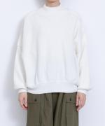 コットンカシミヤ　ハイネックプルオーバー