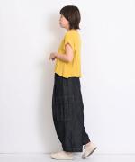 コットンミラノリブ　ニット