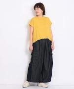 コットンミラノリブ　ニット