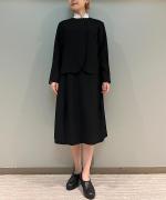 ブラックノーカラージャケット