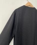 ブラックノーカラージャケット