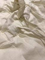 COATING　LINEN　TUCKED　SKIRT