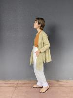 LINEN　GINGHAM　CACHE　COEUR