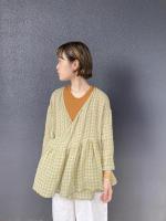 LINEN　GINGHAM　CACHE　COEUR