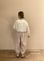 organdy frill collar blouse