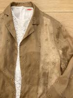 flower embroidery jacket