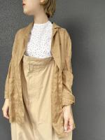 flower embroidery jacket