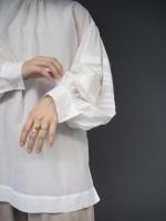 cotton silk blouse