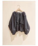 Gathered Pullover Blouse