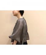 Gathered Pullover Blouse