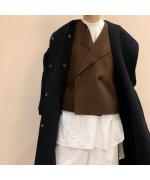 Shawl Collar Wide Coat