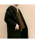 Shawl Collar Wide Coat