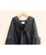 Vネックロングカーディガン