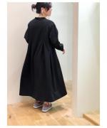 Box tuck dress