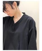 Box tuck dress