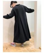 Box tuck dress