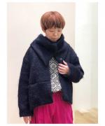 Mohair Fur Wrap - Mohair Shaggy