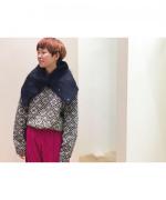 Mohair Fur Wrap - Mohair Shaggy