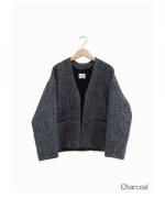 Mohair Shaggy Wide Cardy