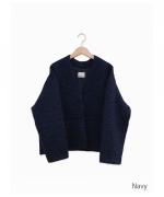 Mohair Shaggy Wide Cardy