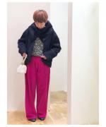 Mohair Shaggy Wide Cardy