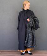 Pleated　Collared Gather Dress