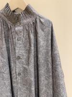 Pleated Collared Gather　Liberty Dress