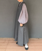 Puffed Sleeve Libarty Long Shirts