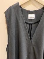 Sleeveless Wide Dress