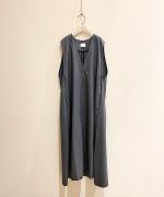 Sleeveless Wide Dress