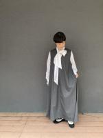 Sleeveless Wide Dress