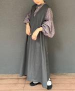 Sleeveless Wide Dress
