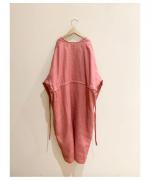 L/SLV V Neck OP with Belt