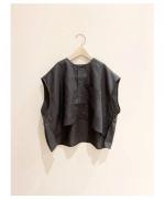 No Collar Shirts Top