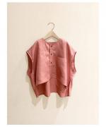 No Collar Shirts Top