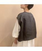 No Collar Shirts Top