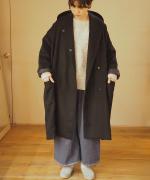 Shawl Collar Wide Coat
