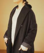 Shawl Collar Wide Coat