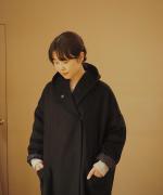 Shawl Collar Wide Coat