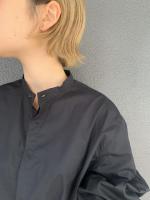 Puffed　Sleeve　Long　Shirts