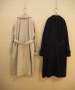 WOOL DOUBLE BREASTED RAGLAN COAT