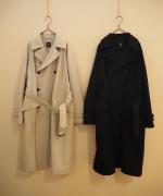 WOOL DOUBLE BREASTED RAGLAN COAT