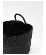 LEATHER BASKET - M　/TB